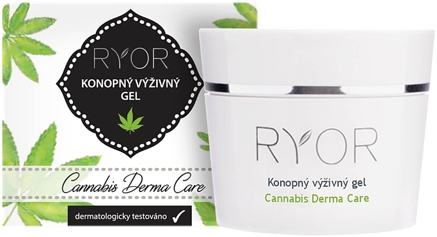 Конопляний гель для обличчя - Ryor Cannabis Derma Care — фото N2
