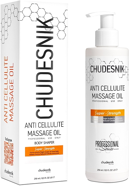 УЦЕНКА Масло массажное для тела антицеллюлитное - Chudesnik Anti Cellulite Massage Oil * — фото N3