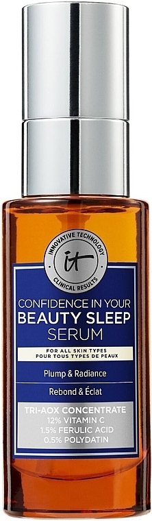 Антивікова нічна сироватка для обличчя - IT Cosmetics Confidence In Your Beauty Sleep Serum — фото N1
