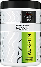 Парфумерія, косметика Маска для волосся з кератином - Prosalon Basic Care Color Art Regenerating Mask Keratin