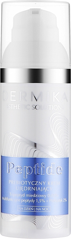 Зміцнювальний крем для обличчя з пребіотиками - Dermika Esthetic Solutions Peptide Prebiotic Cream — фото N1