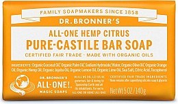 Духи, Парфюмерия, косметика Мыло "Цитрус и апельсин" - Dr. Bronner’s Pure Castile Bar Soap Citrus & Orange