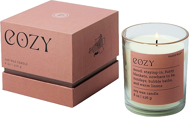 Ароматическая свеча в стакане - Paddywax Mood Candle Cozy Cashmere & French Orris — фото N1