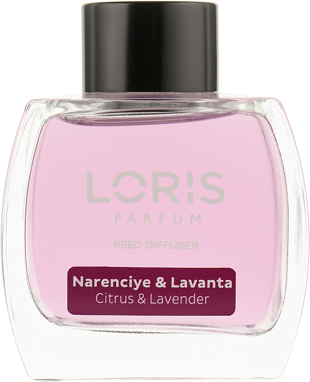 Аромадиффузор "Цитрус и лаванда" - Loris Parfum Reed Diffuser Citrus & Lavender — фото N4