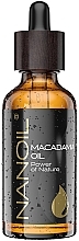 Масло макадамии - Nanoil Body Face and Hair Macadamia Oil — фото N1