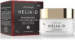 Крем нічний для обличчя проти зморшок, 65+ - Helia-D Cell Concept Cream — фото N2