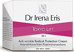 Парфумерія, косметика Денний крем для обличчя - Dr. Irena Eris Tokyo Lift Anti-Wrinkle Radical Protection Cream SPF 15