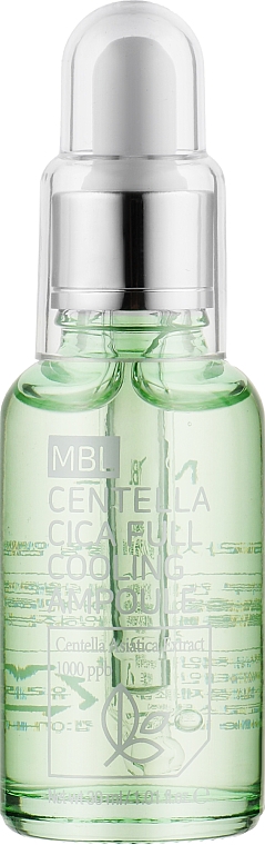 Ампула-сироватка відновлювальна з центелою для обличчя - MBL Centella Cica Full Cooling Ampoule — фото N1