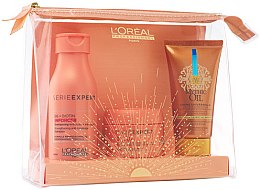 Парфумерія, косметика Набір - L'Oreal Professionnel Inforcer Strengthening (shm/100ml + mask/75ml + cream/50ml + bag)