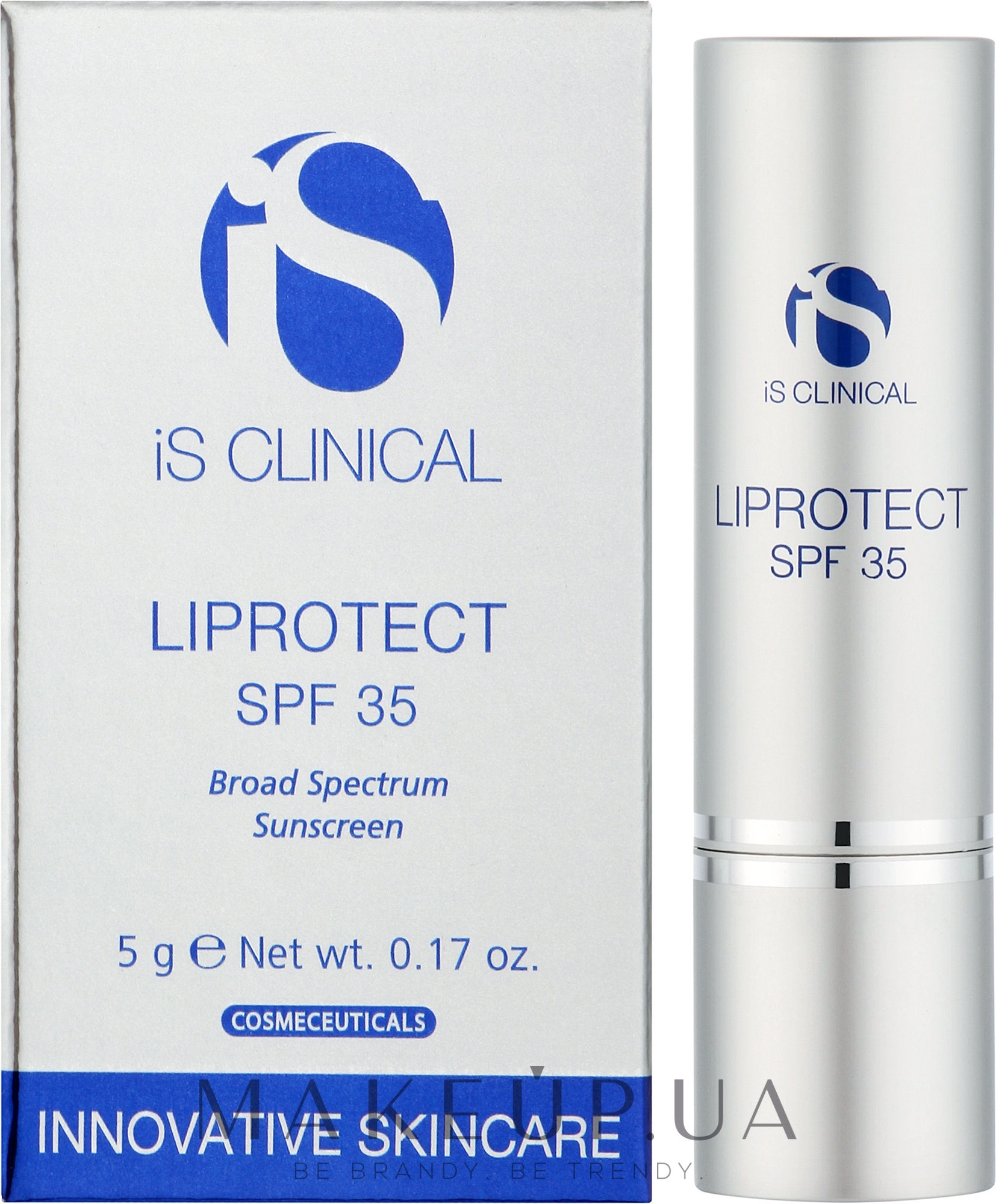 Защитный бальзам для губ - iS Clinical Liprotect SPF 35 — фото 5g