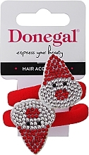Парфумерія, косметика Резинки для волосся, FA-5739, санта, 2 шт. - Donegal
