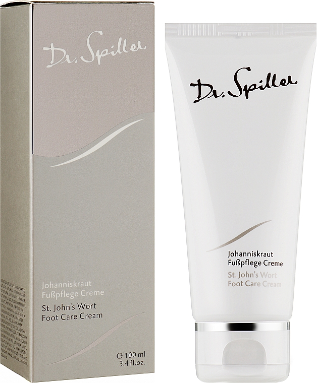 Крем для ступней ног со зверобоем - Dr. Spiller St. John's Wort Foot Care Cream — фото N2