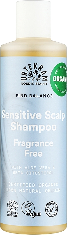 Шампунь для чутливої шкіри голови - Urtekram Sensitive Scalp Shampoo