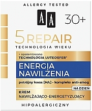 Крем для лица увлажняющий - AA Age Technology 5 Active Lifting Day Cream 30+ — фото N3