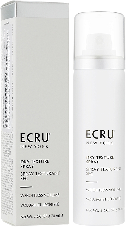 Сухой спрей для волос - ECRU New York Texture Dry Texture Spray Weightless Volume — фото N2