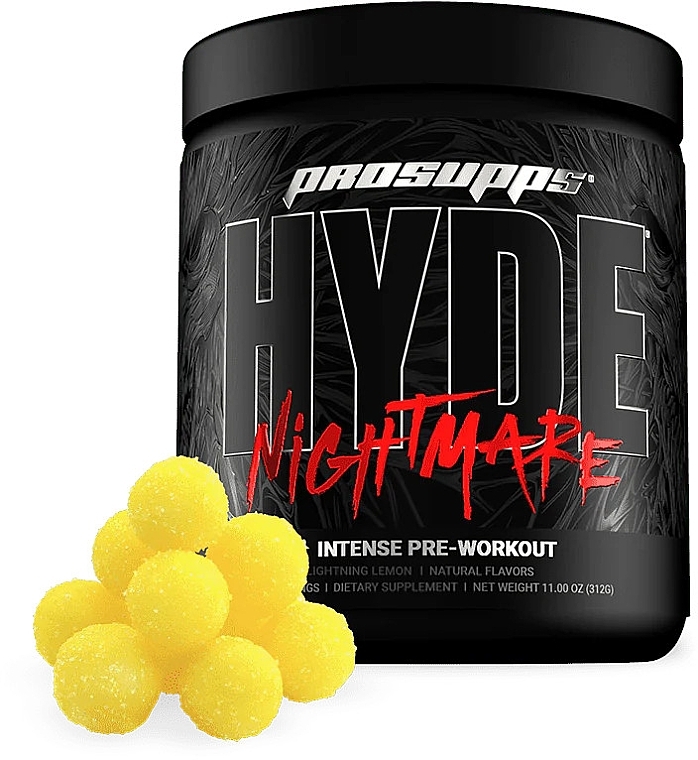 Предтренировочный комплекс - ProSupps Hyde Lightning Lemon Intense Pre-Workout — фото N1