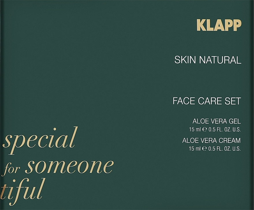 Набір - Skin Natural Face Care Set (f/cr/15ml + f/gel/15ml) — фото N1
