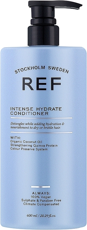 Зволожувальний кондиціонер для волосся, pH 3.5 - REF Intense Hydrate Conditioner — фото N1