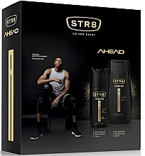 Духи, Парфюмерия, косметика STR8 Ahead - Набор (deo/150ml + sh/gel/250ml)