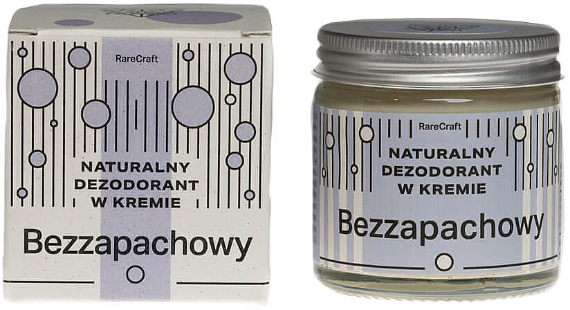 Натуральный крем-дезодорант без запаха - RareCraft Cream Deodorant — фото N1