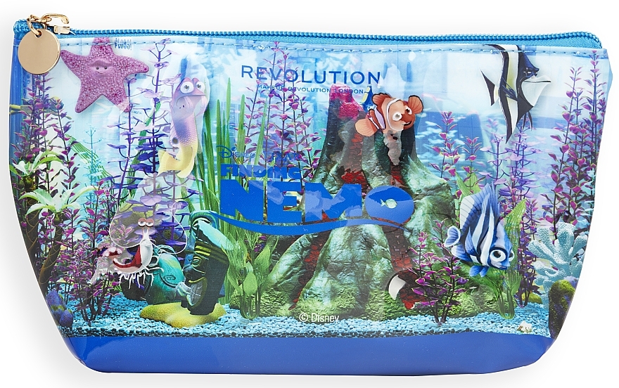 Косметичка - Makeup Revolution Disney & Pixar’s Finding Nemo Cosmetics Bag — фото N1