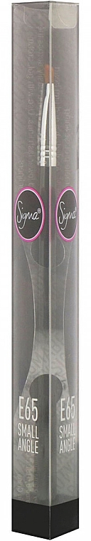 Кисть для бровей с угловым срезом E65 - Sigma Beauty Small Angle Brush E65 — фото N2