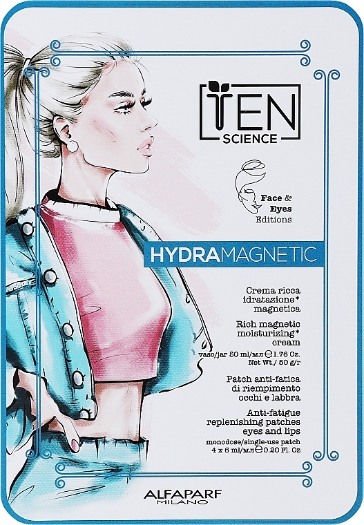 Набор - Ten Science Hydramagnetic Kit(f/cr/50g+patch/4pcs) — фото N1