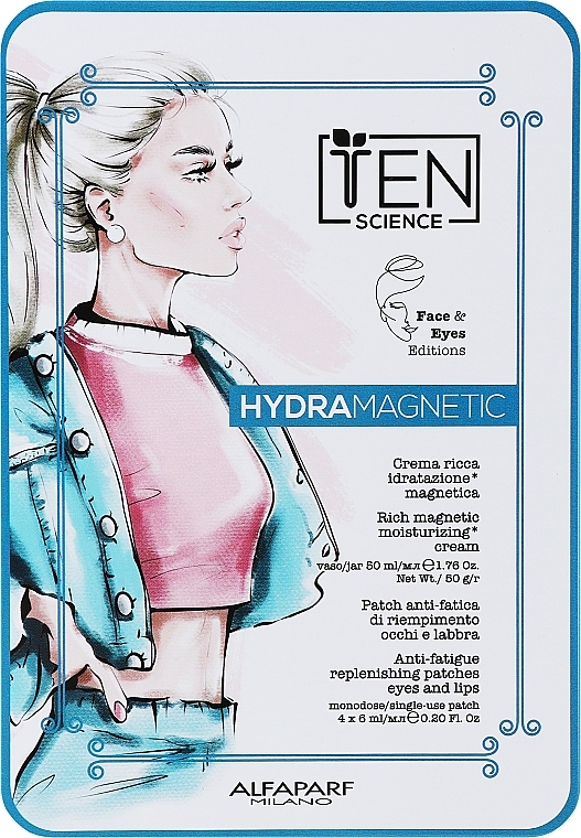 Набір - Ten Science Hydramagnetic Kit(f/cr/50g+patch/4pcs) — фото N1