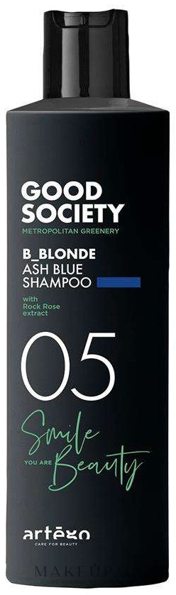 Оттеночный шампунь для светлых волос, 250 мл - Artego Good Society B_Blonde 05 Shampoo — фото Ash Blue