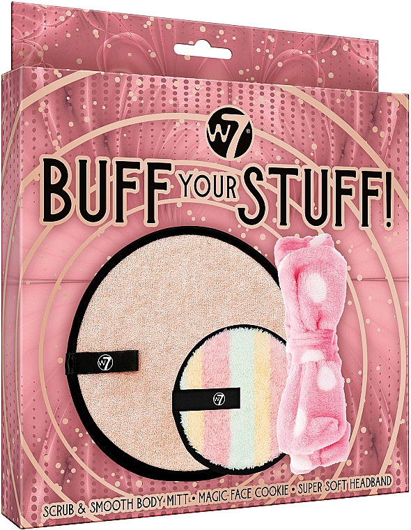 Набір - W7 Buff Your Stuff! Gift Set (acc/3pcs) — фото N2
