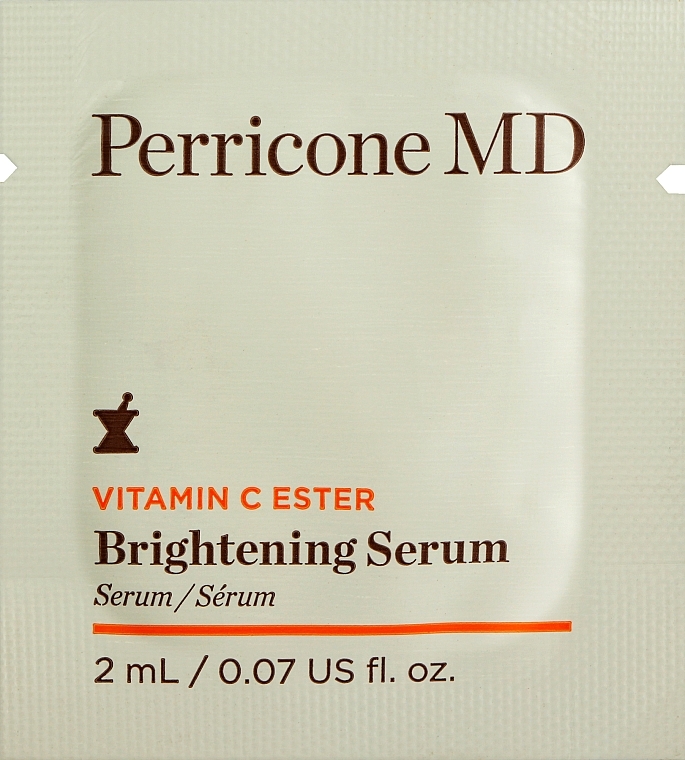 Освітлювальна сироватка для обличчя - Perricone MD Vitamin C Ester Brightening Serum (пробник) — фото N1
