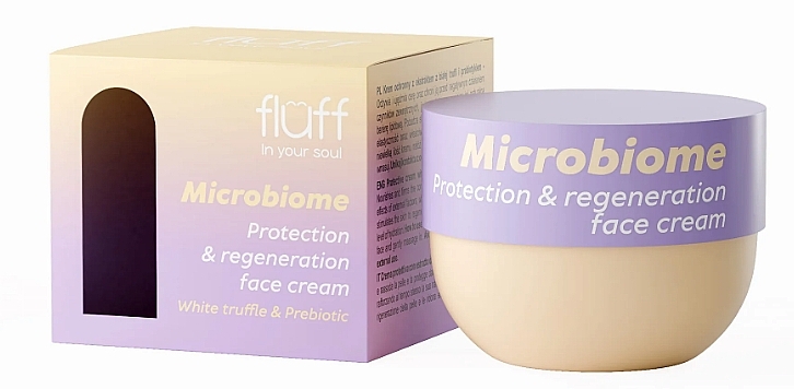 Крем для лица с белым трюфелем и пребиотиками - Fluff Microbiome Face Cream — фото N1