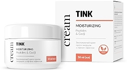 Парфумерія, косметика Зволожуючий крем проти зморшок з ліфтинг ефектом - Tink Moisturizing Peptides & Godji Cream