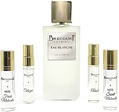 Парфумерія, косметика Brecourt Eau Blanche - Набір (edp/100ml + edp/2x7ml + edp/2x5ml)