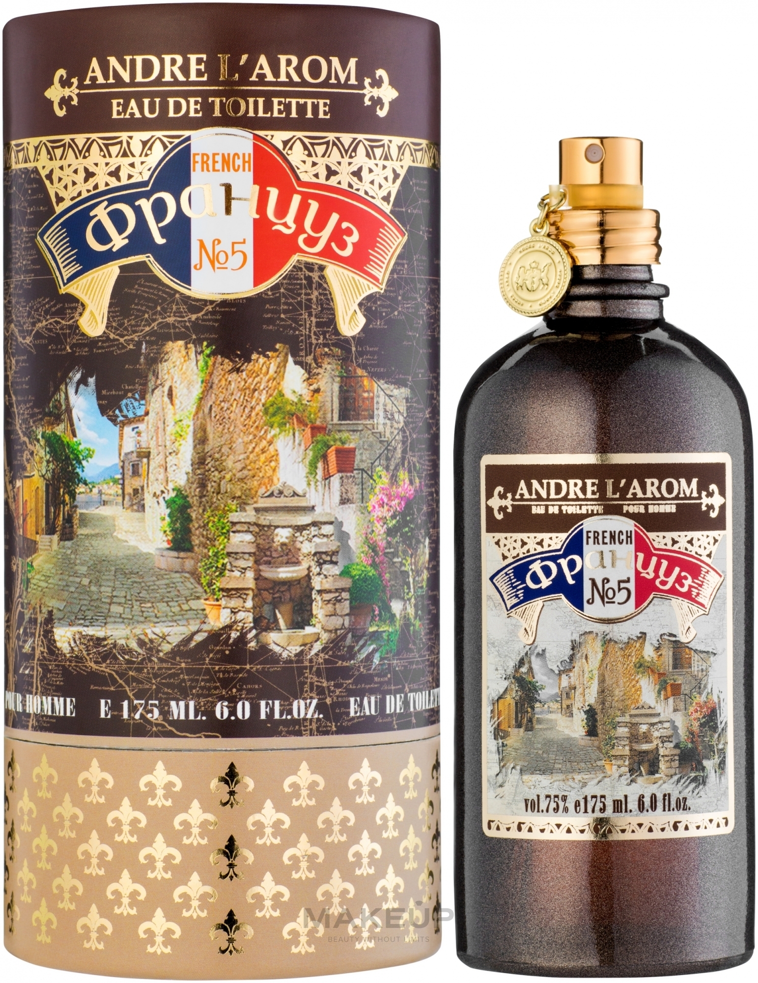 Aroma Parfume Andre L'arom Француз №5 - Туалетна вода — фото 175ml