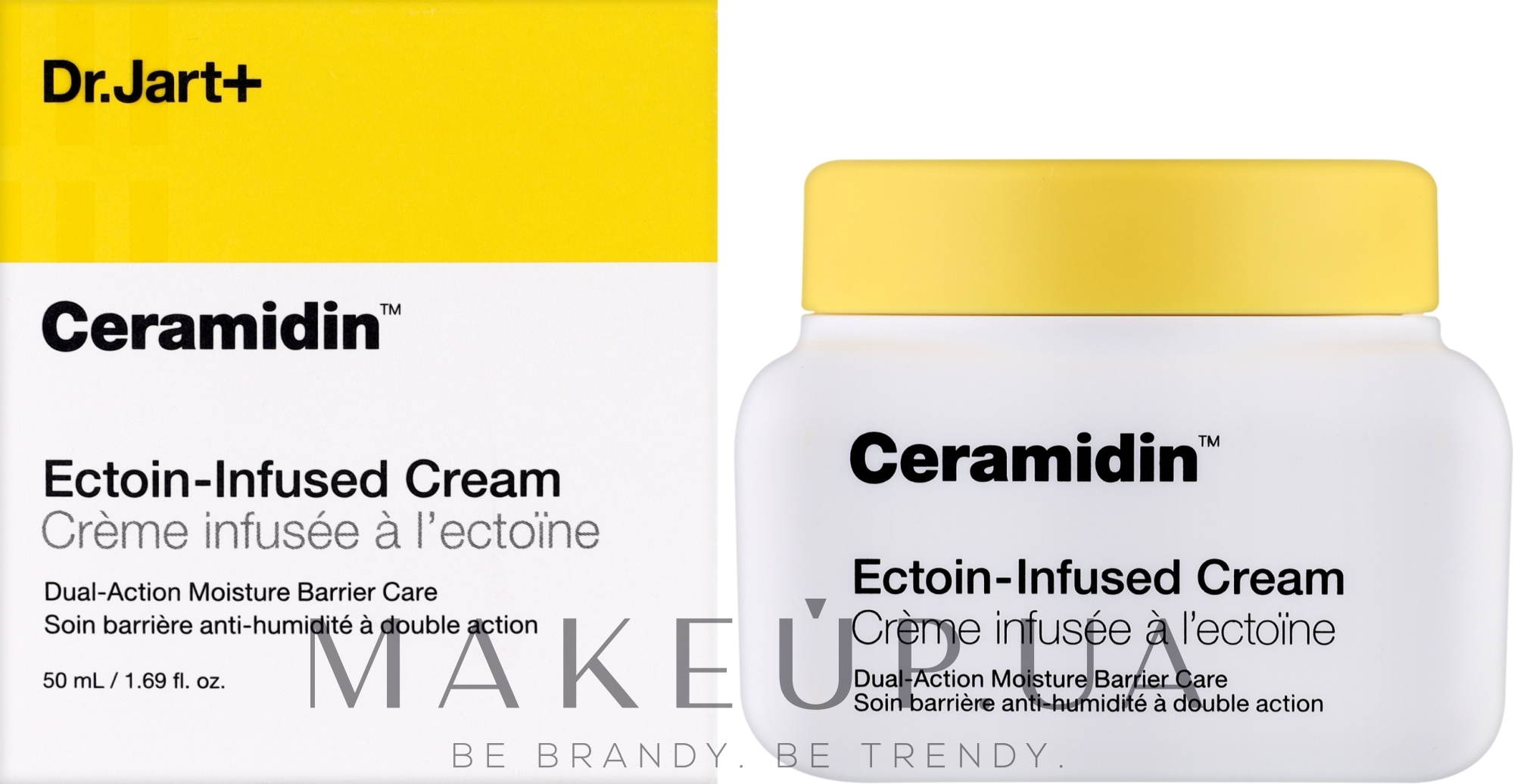 Крем для лица с эктоином - Dr.jart+ Ceramidin Ectoin Infused Cream — фото 50ml