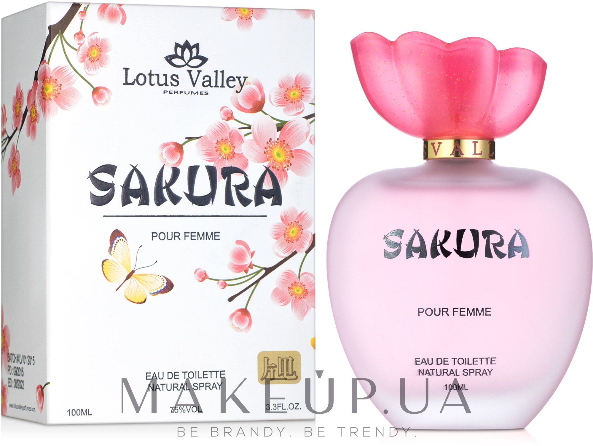 Lotus Valley Sakura - Туалетна вода — фото 100ml