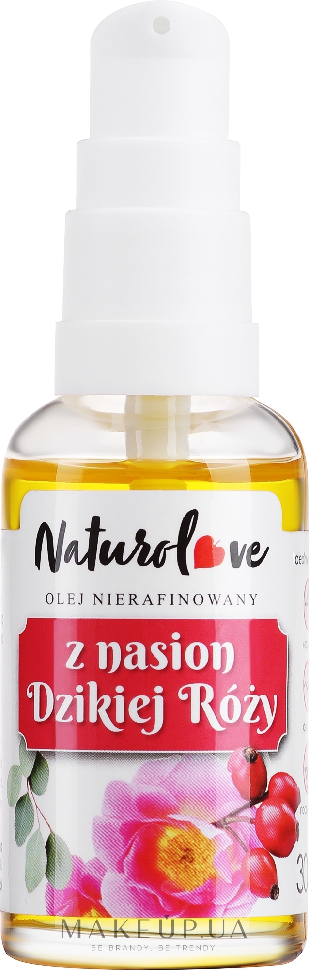 Масло семян шиповника - Naturolove Wild Rose Seed Oil — фото 30ml