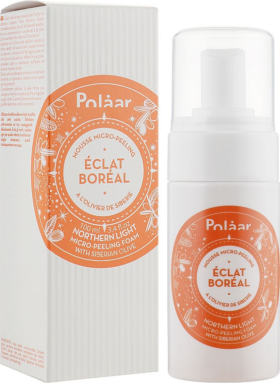 Очищающий мусс микро-пиллинг - Polaar Eclat Boreal Northern Light Micro-Peeling Foam — фото N2