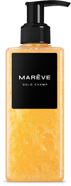 Парфюмированное жидкое мыло для рук "Gold Champ" - MARÊVE