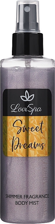 Ароматний міст для тіла - Lovi Spa Sweet Dreams Shimer Fragrance Body Mist — фото N1