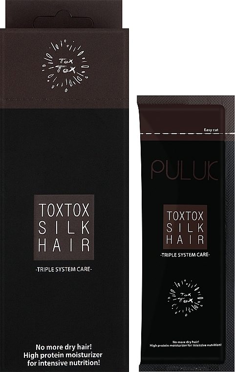 Маска для волос - Puluk Toxtox Silk Hair — фото N2