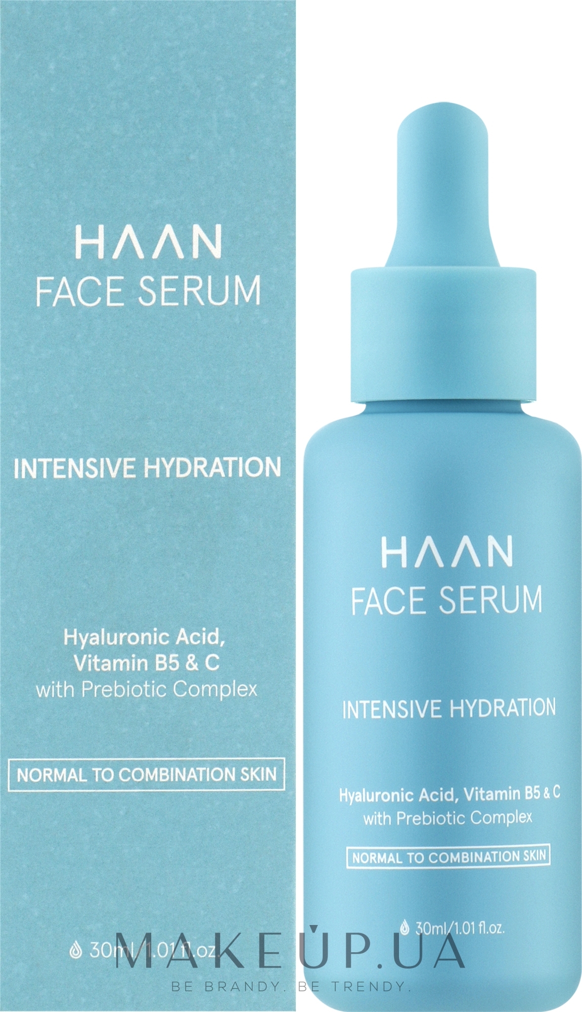 Увлажняющая сыворотка с гиалуроновой кислотой - HAAN Face Serum Intensive Hydration for Normal to Combination Skin — фото 30ml