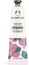 Духи, Парфюмерия, косметика Крем для рук "Британская роза" - The Body Shop Hand Cream