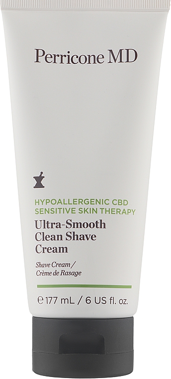 Крем для бритья для чувствительной кожи - Perricone MD Hypoallergenic CBD Sensitive Skin Therapy Ultra-Smooth Clean Shave Cream — фото N3