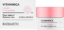 Крем-бальзам для сухой и чувствительной кожи - Bioearth Vitaminica Omega 369 + Ceramide Face Balm — фото N2