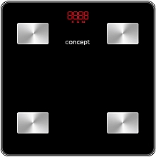 Діагностичні ваги VO4001, чорні - Concept Body Composition Smart Scale — фото N1