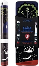 Электрическая зубная щетка "Smile Black Cat" - Vitammy — фото N1