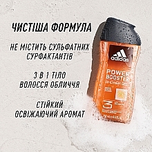 Гель для душа 3 в 1 - Adidas Adidas Power Booster Shower Gel 3-In-1 — фото N5
