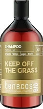 Шампунь для волос - Benecos Shampoo Normal Hair Organic Hemp Oil — фото N1